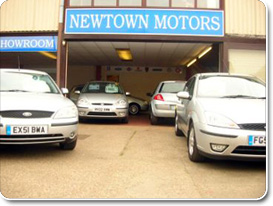 Newtown Motors Garage (Front)
