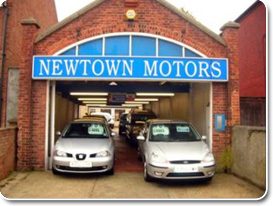 Newtown Motors Garage (Rear)